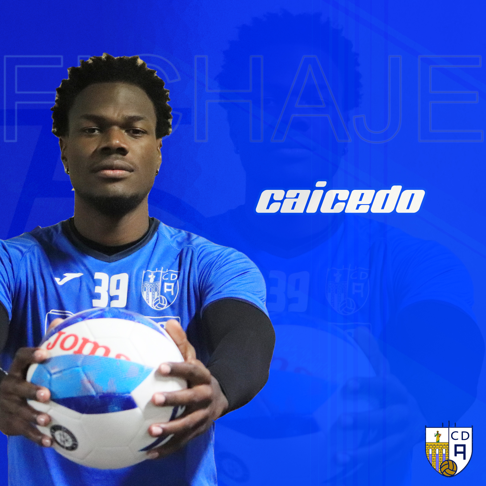 Caicedo , nuevo jugador del Alcalá Caicedo , nuevo jugador del Alcalá