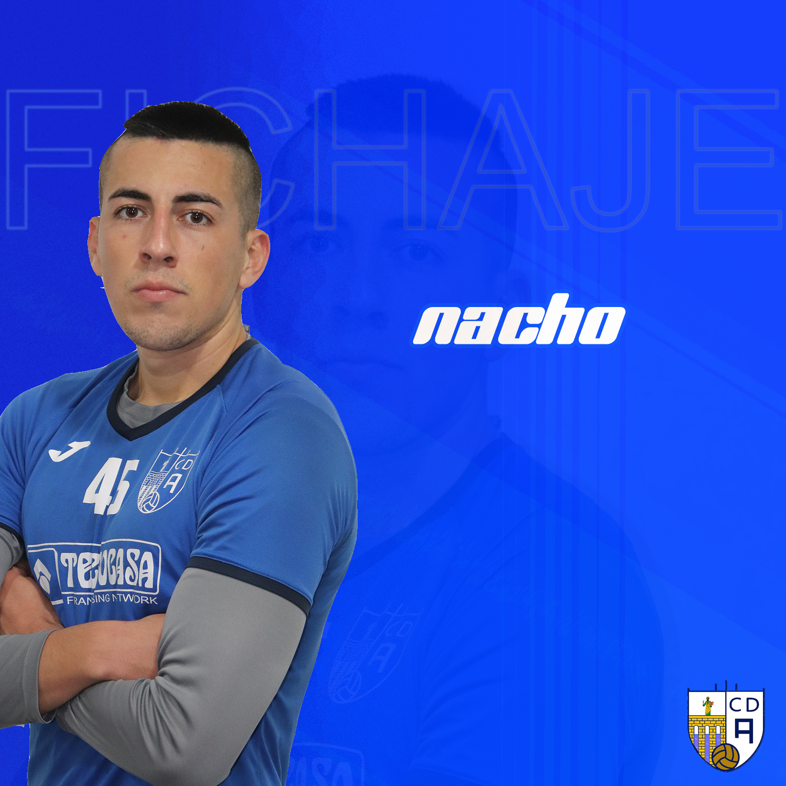 Nacho se convierte en nuevo jugador del CD Alcalá Nacho se convierte en nuevo jugador del CD Alcalá