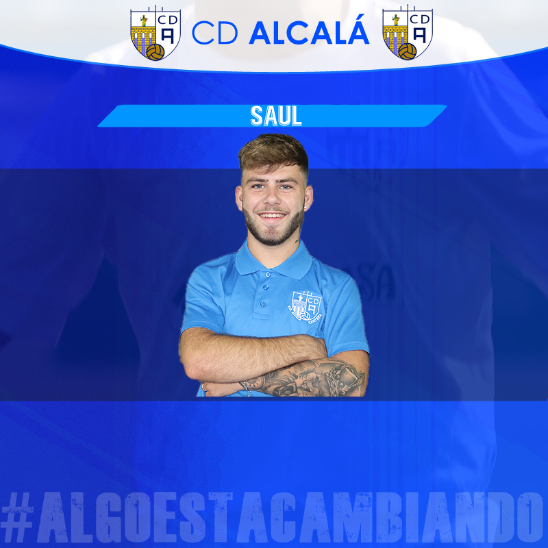 Saúl Vázquez nueva incorporación del CD Alcalá Saúl Vázquez nueva incorporación del CD Alcalá