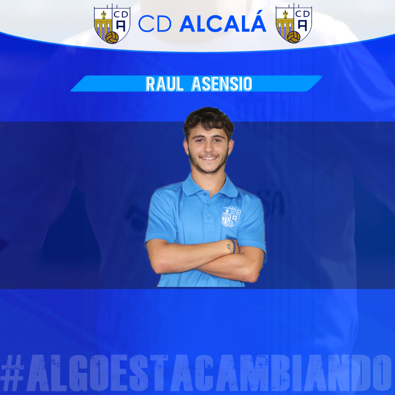 Raul Asensio nuevo fichaje del CD Alcalá Raul Asensio nuevo fichaje del CD Alcalá