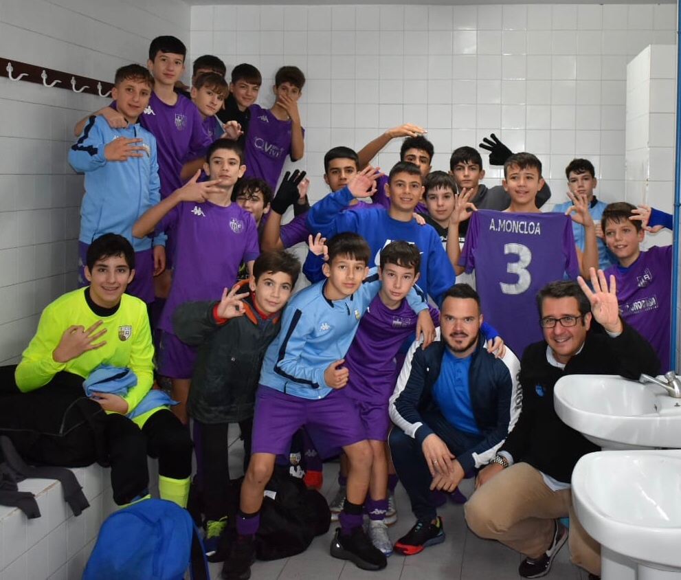 Brillante momento del Infantil de Cuarta Andaluza Brillante momento del Infantil de Cuarta Andaluza